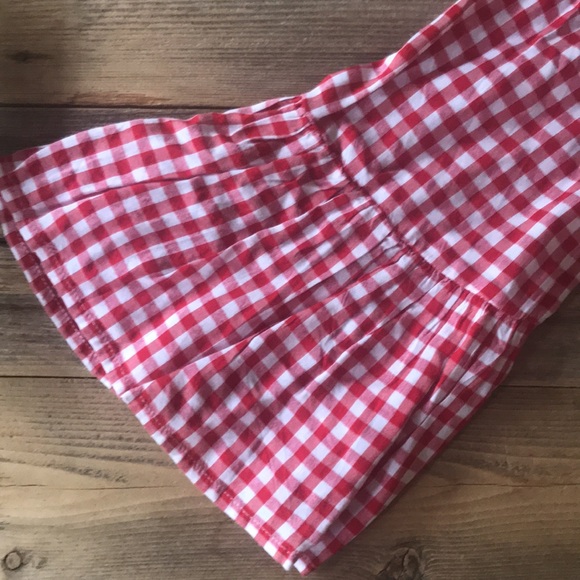 NWT - Red and White Gingham Gianna Dress by BeachLunchLounge. Small, Petite. - Picture 4 of 7